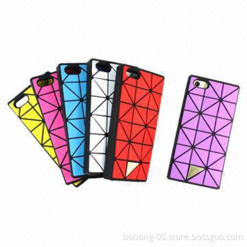 Silicone case for iPhone 5S, different colors are available, 500pcs each color MOQ
